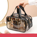 separation transparent waterproof makeup bag